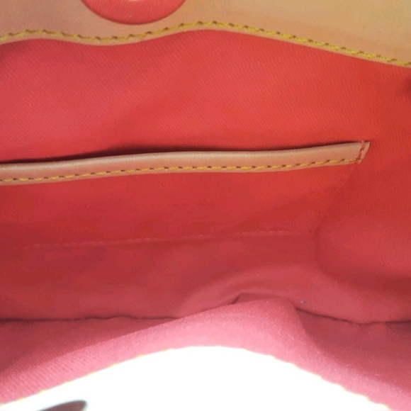 NWT CHEVRON BRENNA Dooney & Bourke Blue and Tan Chevron Tote - Picture 2 of 11